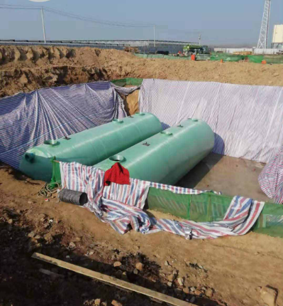 地衛環?！蕽蓹C場污水處理站設計